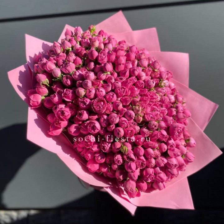 151 кустовая роза в Кемерово