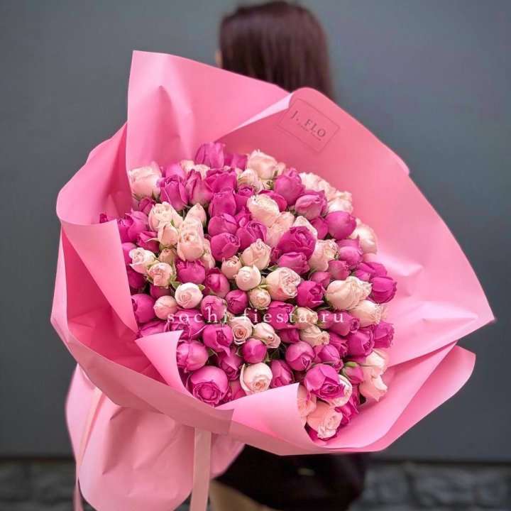 51 кустовая роза  в Кемерово