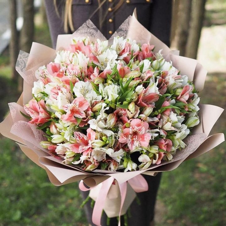 Букет альстромерий "ВАУ" в Кемерово