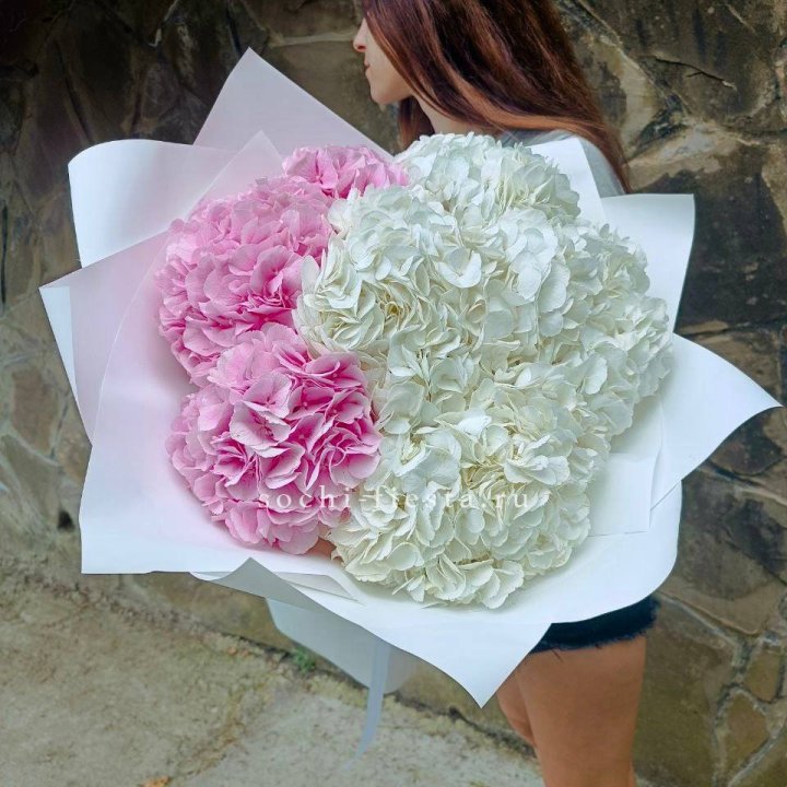 Букет гортензий №2 в Кемерово
