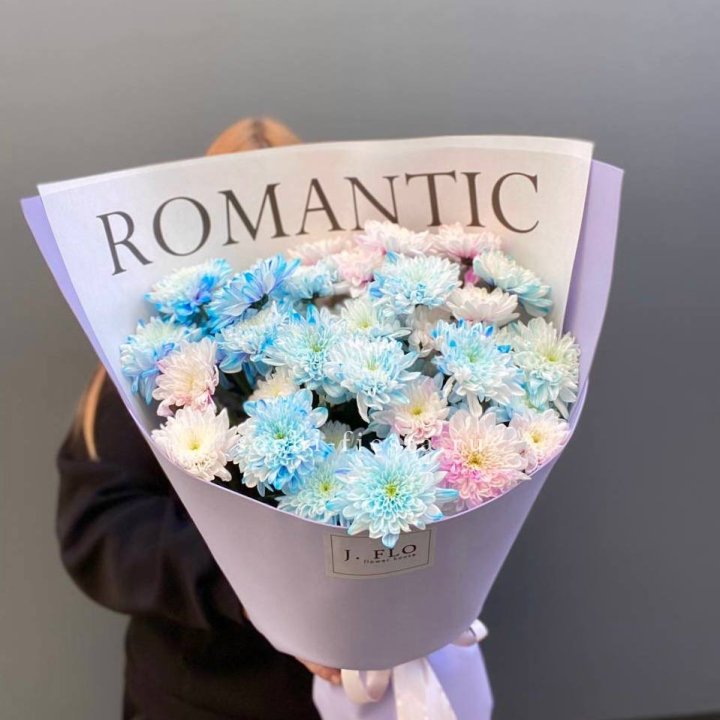 Букет кустовых хризантем в Кемерово