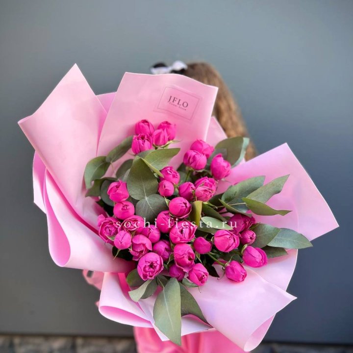 Пионовидные розы баблс в Кемерово