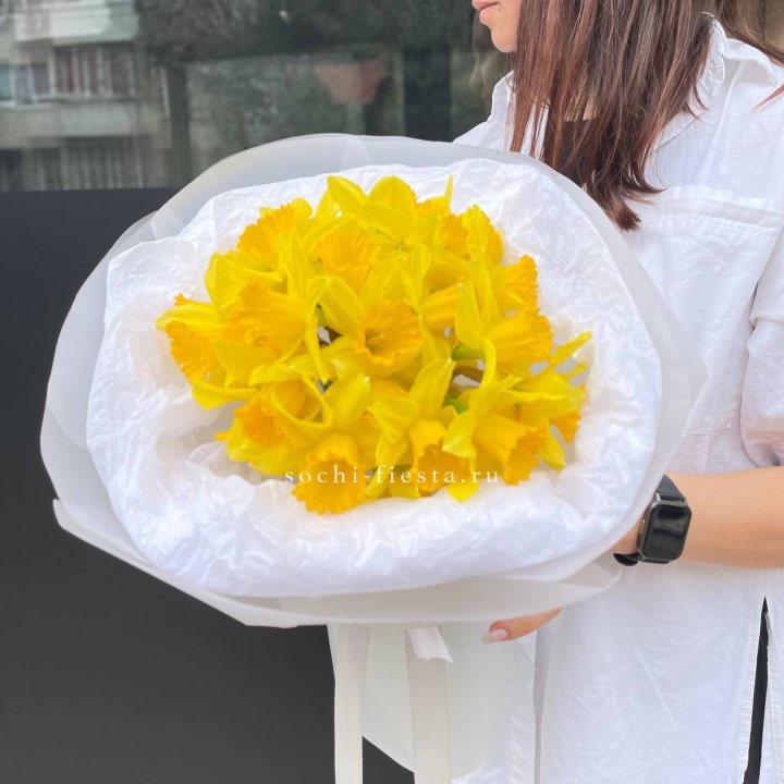 Нарциссы 25 шт в Кемерово