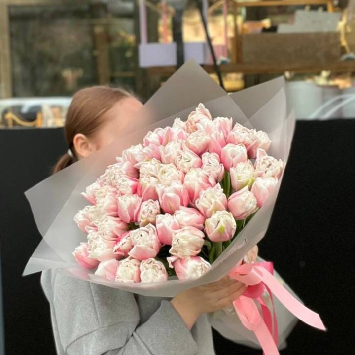 51 нежный тюльпан в Кемерово