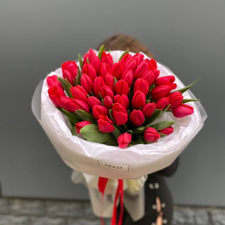 51 тюльпан "Любовь" в Кемерово