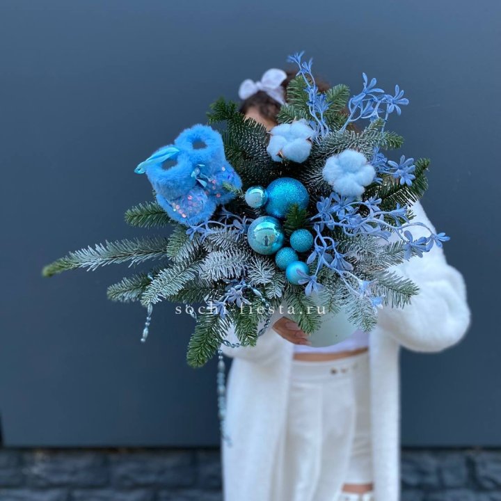 Композиция "Беби блю" в Кемерово