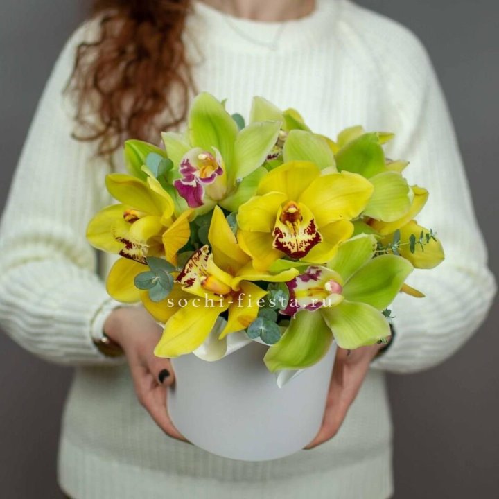 Бокс с орхидей №1 в Кемерово