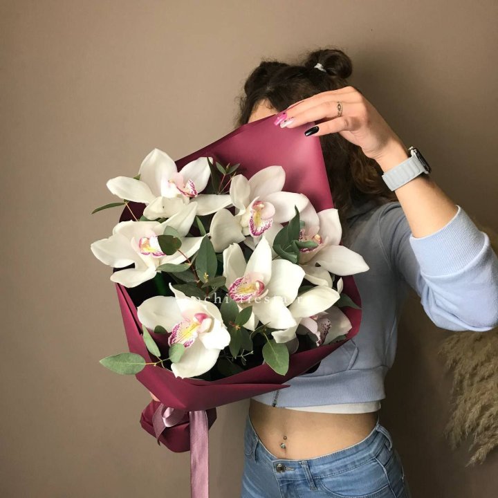 Букет орхидей №1 в Кемерово