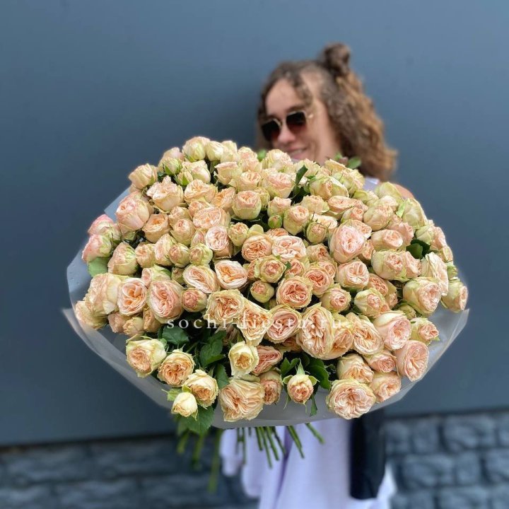 51 пионовидная роза в Кемерово