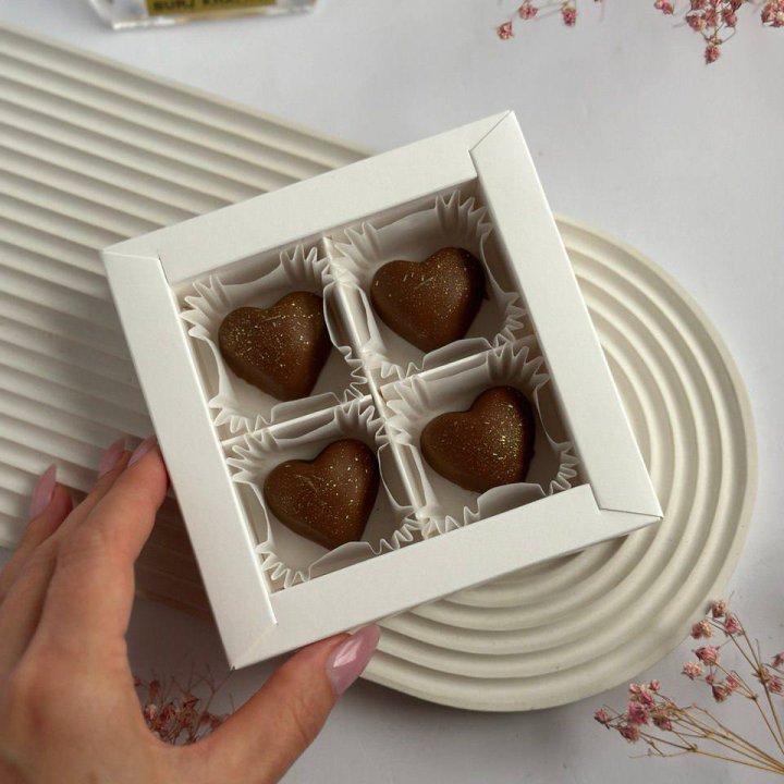 Бельгийский шоколад сердца в Кемерово