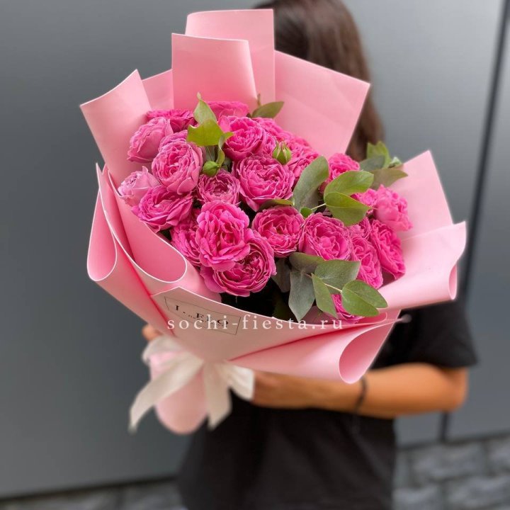 Пионовидные розы мисти баблс N.2 в Кемерово