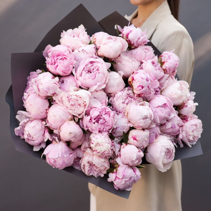 Пионы охапка в Кемерово