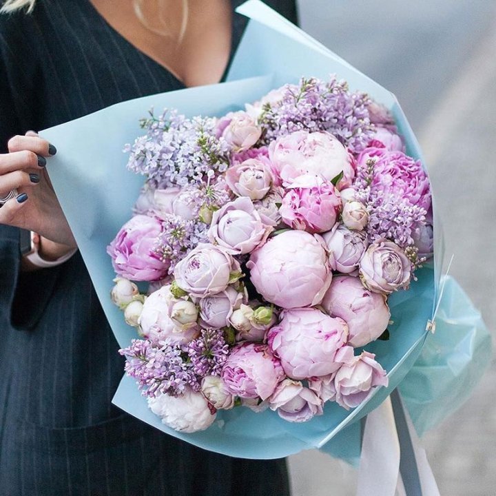 Букет "Блю логан" в Кемерово