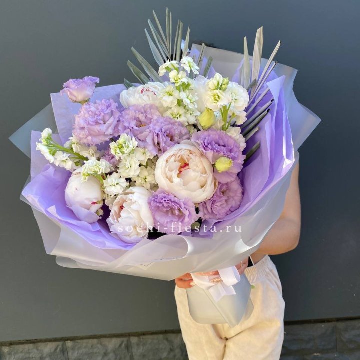  Букет "Лавандовое мороженое" в Кемерово