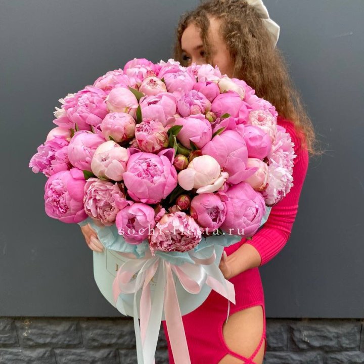 51 пион в цилиндре в Кемерово