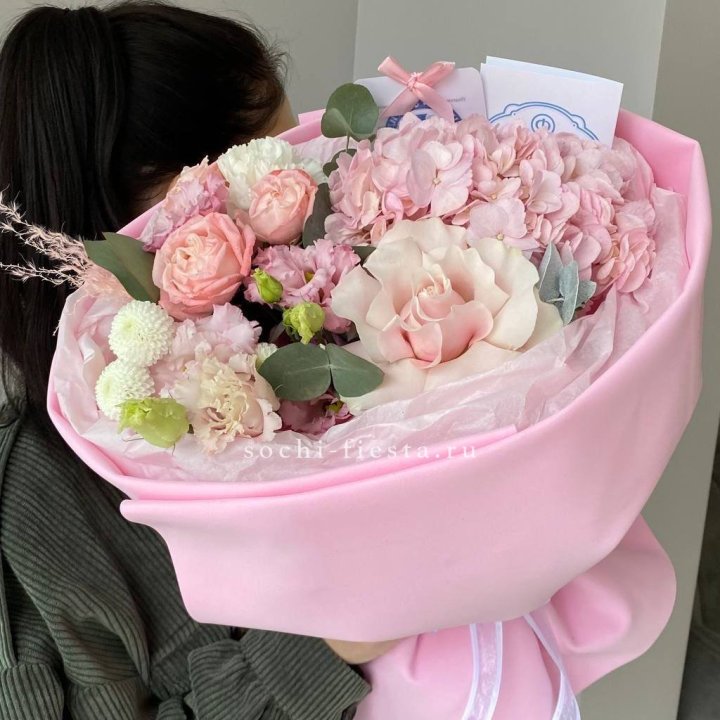 Авторский букет "Пинки" в Кемерово