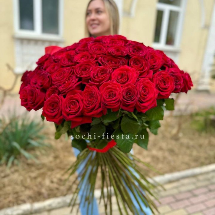 101 голландская роза в Кемерово