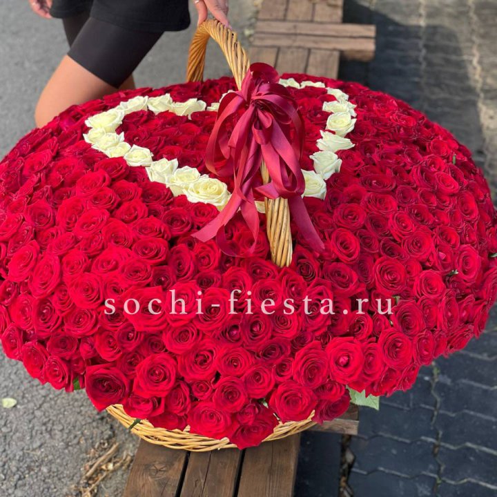 505 роз в Кемерово