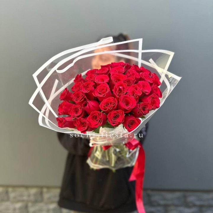 31 красная роза в Кемерово