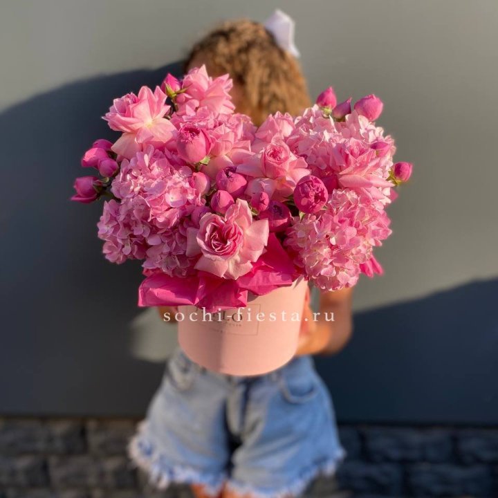 Цветочная композиция "Пасион" в Кемерово