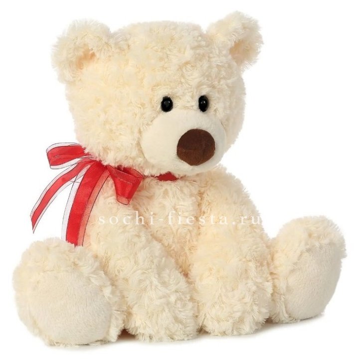Белый плюшевый мишка  в Кемерово