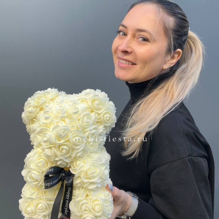 Игрушка медведь белый в Кемерово