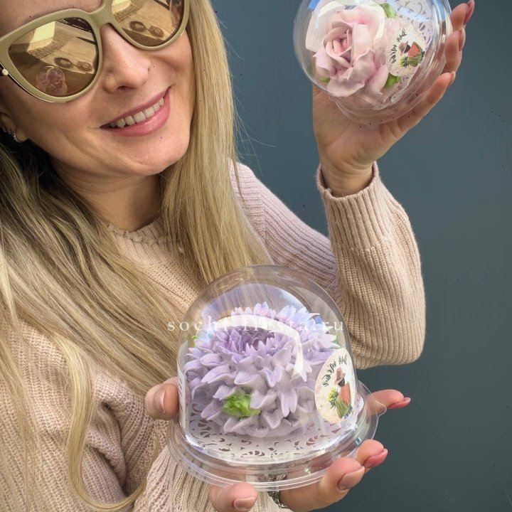 Зефир пион, роза (штучно) в Кемерово